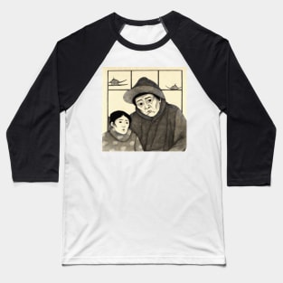 Adult couple Japanese art illustration Baseball T-Shirt